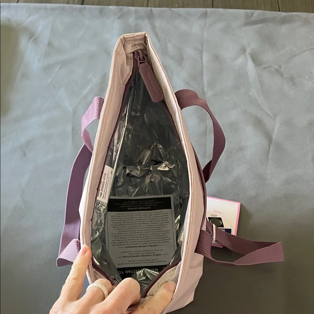 Lavender Insulated Tote Bag